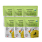 Khazana Turmeric Coconut Organic Basmati Rice - Ready to Heat (6-Pack, 8.8oz) - Authentic, Aromatic & Flavorful Indian Grain - N