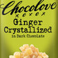 Chocolove Chocolate Bar, Ginger Crystallized In Dark Chocolate, 3.2 Ounce (Pack Of 12)