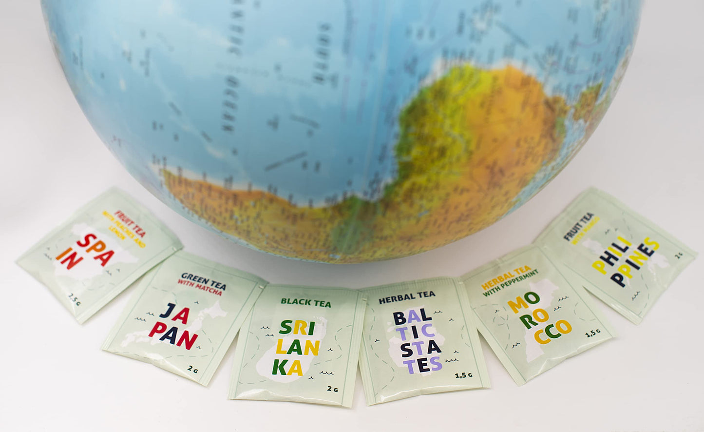 Acorus | Travel Tea Set Vol. Ii | Tea Gift Set Of 6 Flavors Of Different Destination | Discover The World With A Cup Of Tea | As