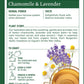 Traditional Medicinals Organic Chamomile & Lavender Herbal Tea, Settles Nervous System, (Pack Of 4) - 64 Tea Bags Total