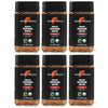 Mount Hagen Organic Freeze Dried Instant Coffee - Fair-Trade, Medium Roast, 6 x 3.53oz Jars, Eco-friendly, Black