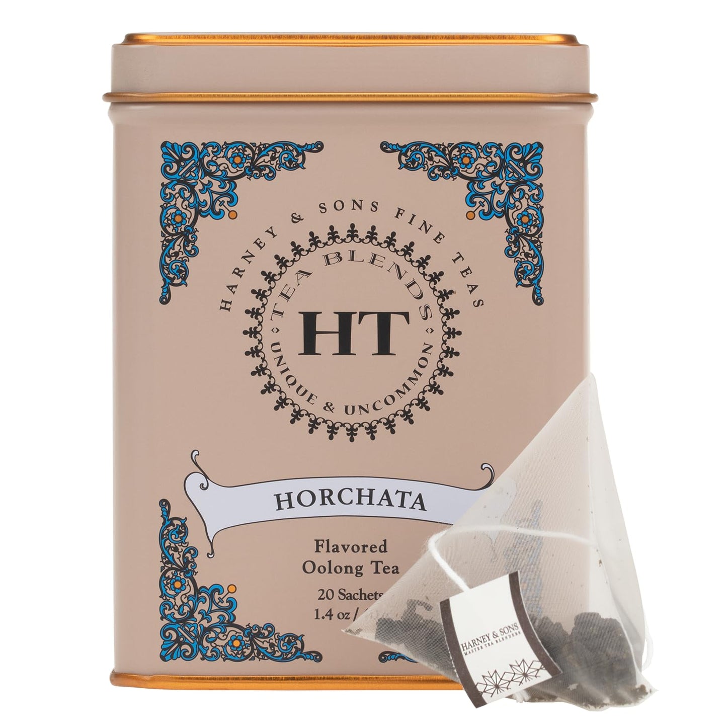Harney & Sons Flavored Oolong Tea, Horchata, 20 Sachets, Model 01-1857