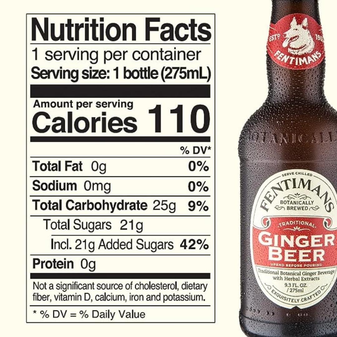 Fentimans Sparkling Variety Pack - Rose Lemonade, Sparkling Lemonade, Ginger malt-inspired - 9.3 Fl Oz (Pack of 12)