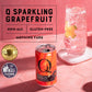 Q MIXERS Sparkling G fruit Mixer, Natural, 7.5 Fl Oz (Pack of 24), Model CAN-LTN75-SHP