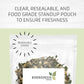 Evergreen Herbs Encino 8 oz. - Quercus Robur, Common Oak, Oak Bark, English Oak, Tanners Oak - Resealable Stand Up Pouch to Ensu
