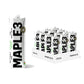 Maple3 Organic Maple Water, 100% Natural Hydratation, Straight from a Tree, 1 Ingredient (Maple Sap), 46 Essential Bioactive Com