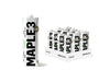 Maple3 Organic Maple Water, 100% Natural Hydratation, Straight from a Tree, 1 Ingredient (Maple Sap), 46 Essential Bioactive Com