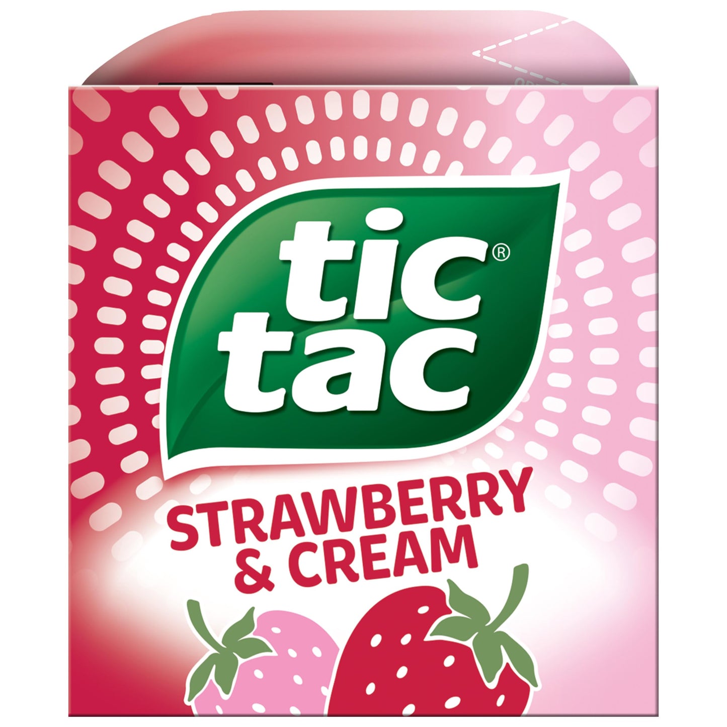 Tic Tac Strawberry & Cream Flavored Mints, Bulk 8 Pack, On-the-Go Refreshment, 3.4 Oz Each