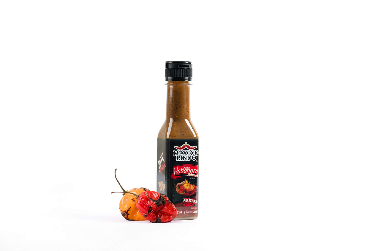 Mexico Lindo Hot Sauce Variety Pack | Includes 1 Bottles Each of Red Habanero + Green Habanero + Xxxtra Hot | 5 Fl Oz Bottles (P