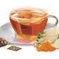 Wissotzky Tea Ginger Turmeric Spiced Chai Tea (50 Pyramid Tea Bags) | Whole Leaf Black Tea | No Artificial Flavors | Elegant Sil