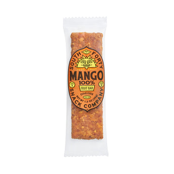 South 40 Snacks Premium Tropical Mango Fruit Bar, Just One Ingredient, Unsweetened, No Added Sugar, Individually Wrapped (35G Ba