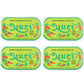 Nuri Mackerel in Olive Oil - Premium Wild Caught, 4.4 oz Can, 8 Pack, 100% Natural, Gourmet Fish, Product of Portugal