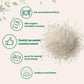 Organic Shredded Coconut Flakes, 4lbs | Raw Unsweetened Flavor, Medium Sized | Great for Baking, Smoothies, or Garnish | Non-GMO