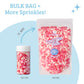 Sweets Indeed Edible Sprinkle Mix, 10 oz, Cake Decorations, Sweatheart Jimmies