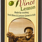 Papa Vince Extra Virgin Olive Oil, Lemon Agrumato, First Cold Pressed, Unfiltered, 16.91 Fl Oz, Glass Bottle, Sicily, Italy
