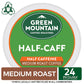 Green Mountain Coffee Roasters Half Caff K-Cup Pods, Medium Roast, 24 Count