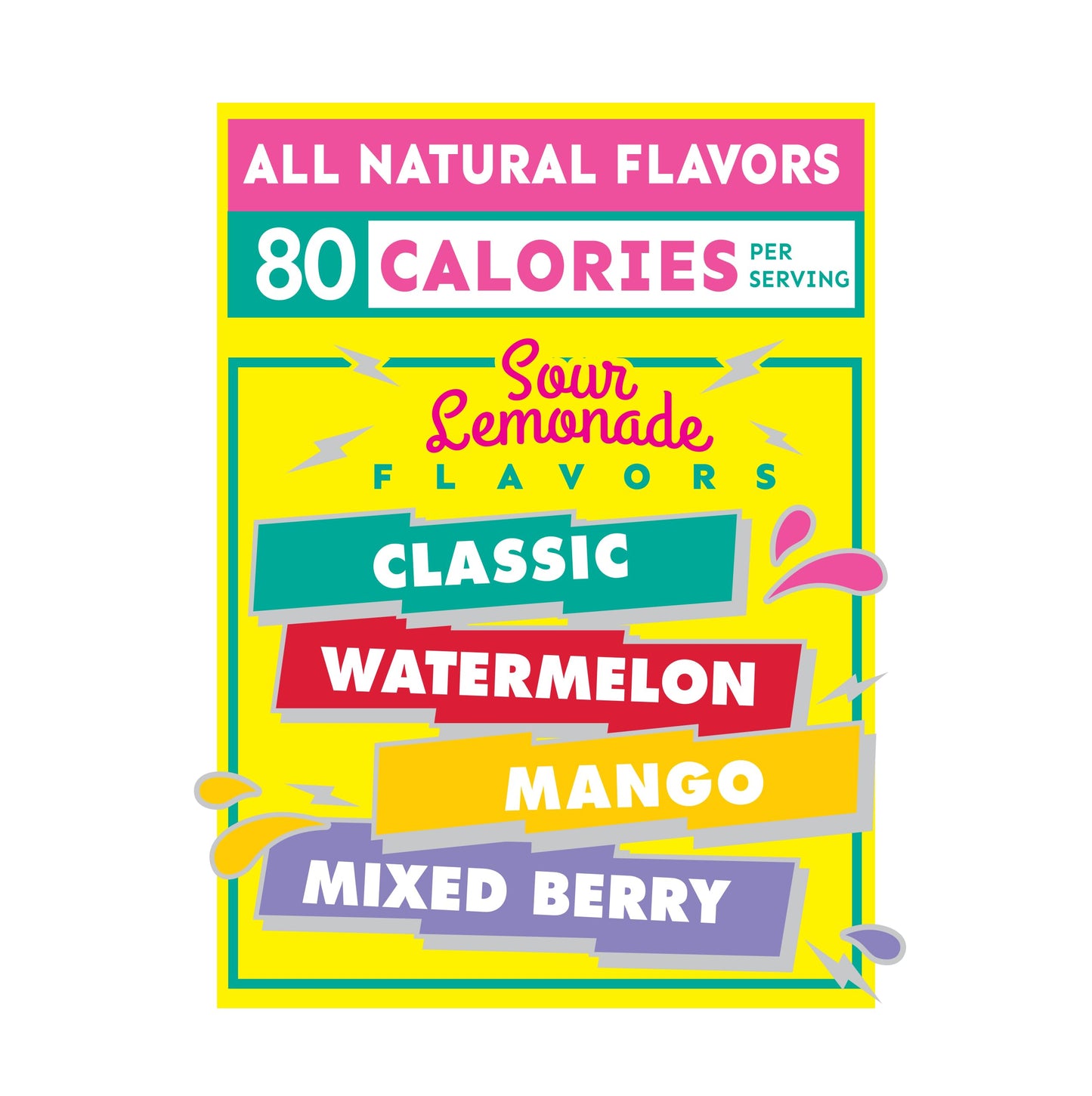AriZona Sour Lemonade Fruit Snacks, 0.9 oz (10 Count) - Chewy, Fruity Treats for Kids and Adults