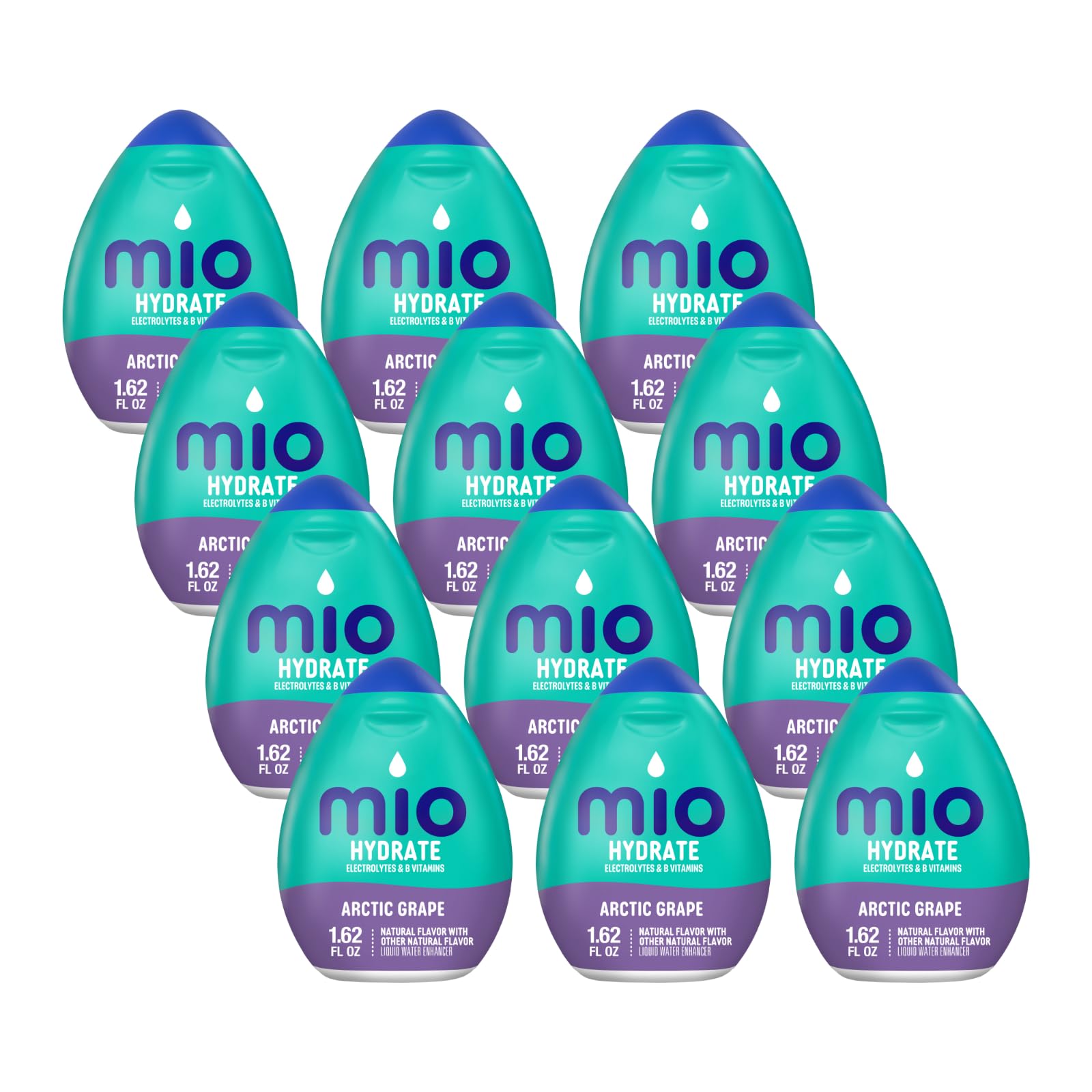 Mio Fit Arctic Grape Liquid Water Enhancer, 1.62 Fluid Ounce. (Pack of 12)