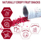 Freeze Dried Cranberries Pieces, Frozen Cranberries, No Added Sugar, 100% Natural, Freeze Dried Fruit For Cooking, Cereal, Yogur
