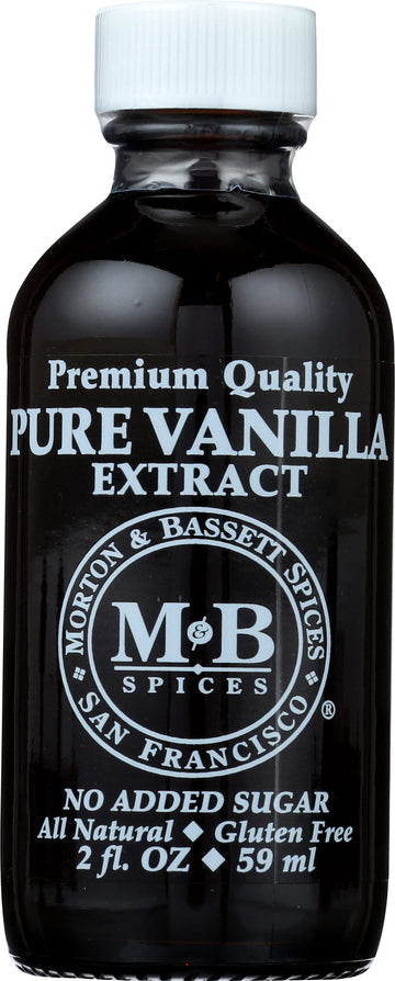  & Bassett Pure Vanilla Extract  2 Fl Oz - Non-Gmo  Salt-Free  Ideal For Baking & Desserts