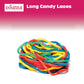 DOUzzle Back To School Lasso Licorice Laces Candy Shoe Strings Rainbow Multi Flavored Mix (3.5 OZ - 1 Pack) Goodie Bag Stuffer,