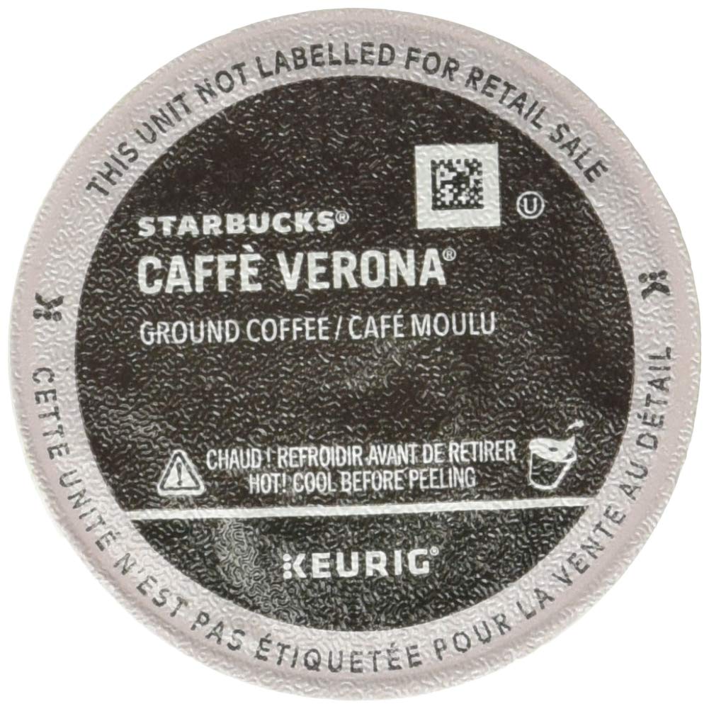 Starbucks Caffe Verona Dark K-Cup Pods for Keurig, 128 Count (Pack of 1)