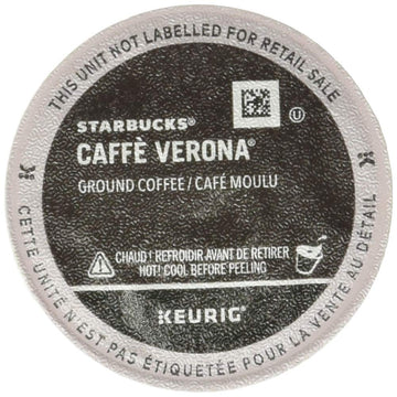 Starbucks Caffe Verona Dark K-Cup Pods for Keurig, 128 Count (Pack of 1)