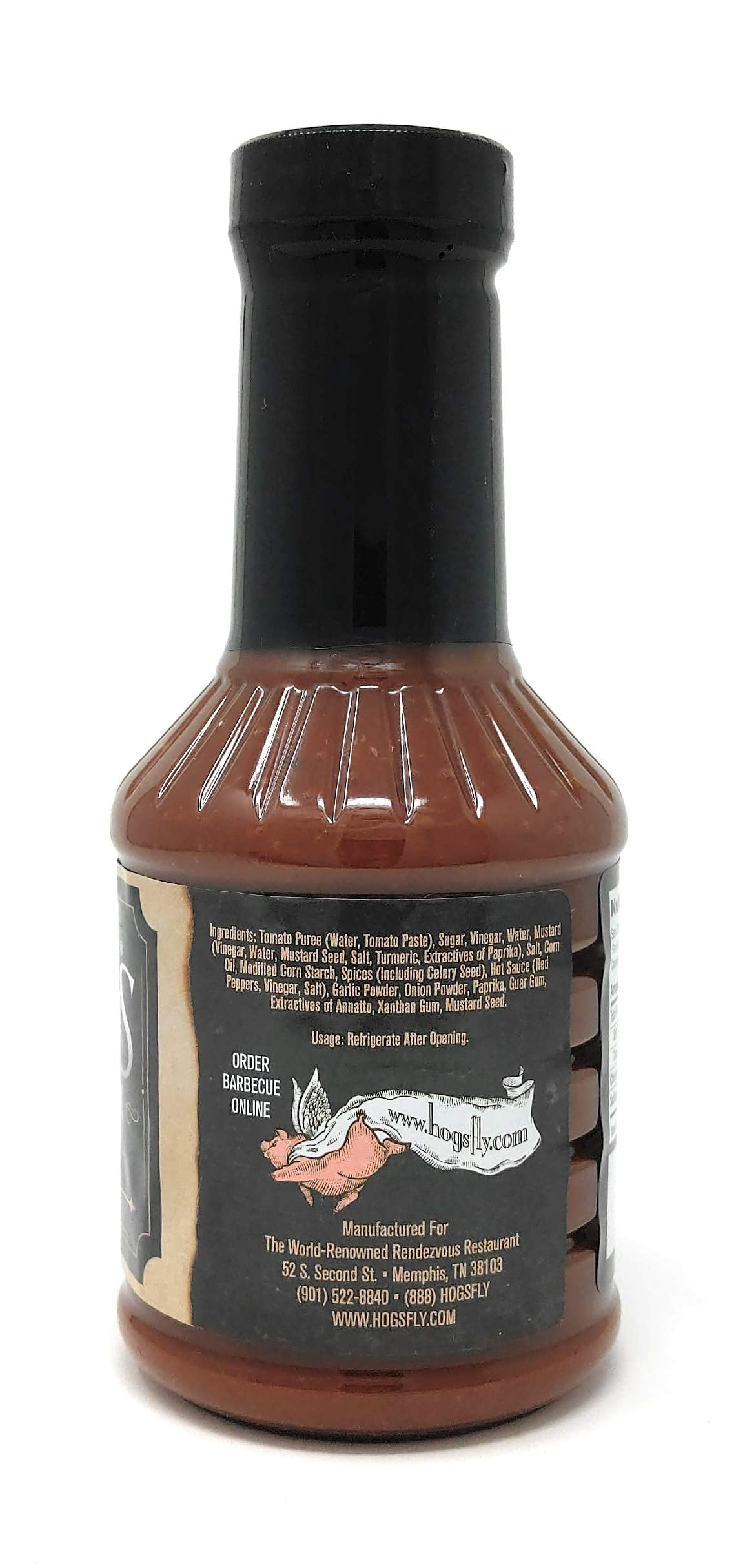 Charlie Vergos Rendezvous (Memphis) Famous Barbecue Sauce 1LB 2oz (510g) 2 Units