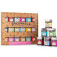 SPICEWALLA Essential Spices and Seasonings Set, 18 Piece Variety, Includes Garlic, Onion, Paprika, Oregano, Model S-PL-2841