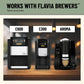 Flavia Lavazza Caramel Coffee Freshpacks works only with Flavia malt-inspired (Case of 76)