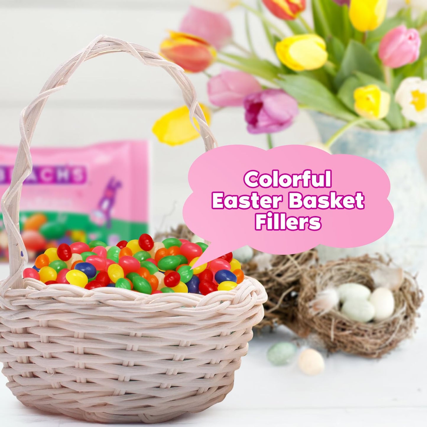 Classic Jelly Beans Variety - Assorted Flavored Sweet & Chewy Jellybean Candy For Easter Egg Hunts, Baskets, Party Favors, & Sna