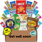 Hangry Kits Get Well Soon Gifts For Men And Women - Send A Get Well Soon Gift Basket  Get Well Soon Care Package To An Unwell Friend Or Loved One In Hospital  After Surgery & Recovery.