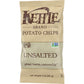 Kettle Brand Potato Chips, Unsalted Kettle Chips, 5 Oz