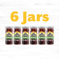 PEARLS Organic Pitted Kalamata Greek Olives, 6 oz Jars, Pack of 6