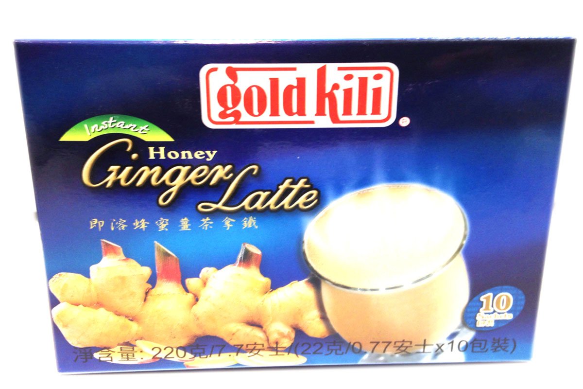 3 -Pack of -Ginger Honey Latte 10 Sachets 7.7 Oz Each