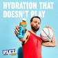 PLEZi Orange Mango Twist Hydration Drink x Stephen Curry - Sports Drinks with 2X the Electrolytes - 500mg Potassium, Low Sugar,