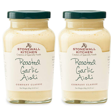 Stonewall Kitchen Roasted Garlic Aioli, 10.25 Ounce (Pack Of 2)