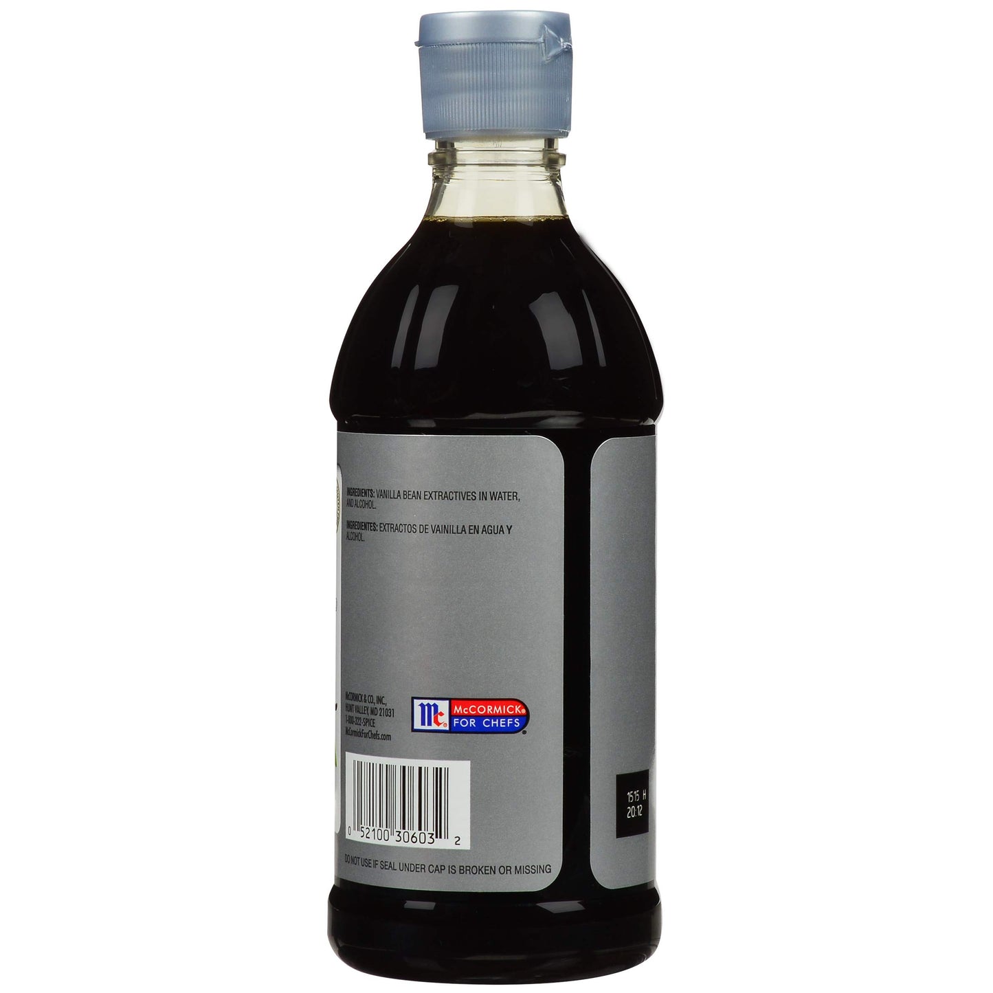 McCormick Culinary Pure Vanilla Extract - 16 Fl Oz - Ideal for Baking Cakes, Cookies, Custards, Icing, and Drinks