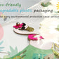Laventy 2 Pcs Glitter Aloha Cake Topper Flamingo Cake Toppers Flamingo Happy Birthday Cake Decoration Tropical Hawaiian Luau The