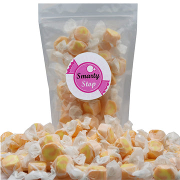 Gourmet Soft And Chewy Salt Water Taffy Candies - Individually Wrapped - Bulk Bag (Mango, 3 Pound (Pack Of 1))
