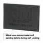 3M Wetordry Rubber Squeegee 05517, 2-3/4 In X 4-1/4 In, Comfort Fit, Flexible, For Wet Sanding