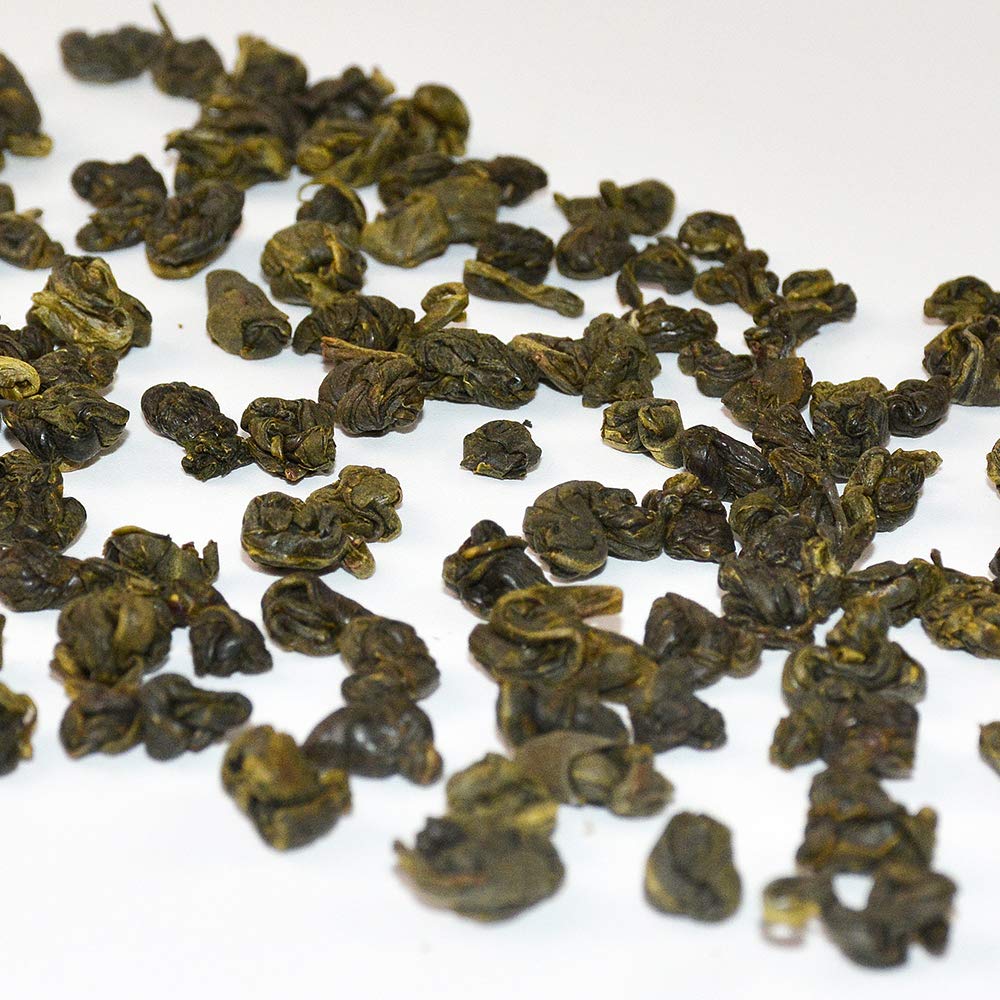 Tian Hu Shan Premium Loose Leaf Green Tea - 8 Ounce Tin Box
