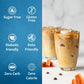 Syruvia Sugar-Free Salted Caramel Syrup - 25.4 fl oz. Premium Coffee Flavoring Syrup. 0 Calories, Kosher, and Gluten-Free. Perfe