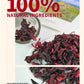 TeeLux Hibiscus Tea Loose Leaf, Dried Herbal Tea, Caffeine Free, 16oz