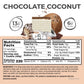Power Crunch Protein Wafer Bars, High Protein Snacks With Delicious Taste, Chocolate Coconut, 1.4 Ounce (12 Count)