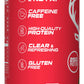 Bucked Up Lightly Carbonated Protein Soda | 25G Whey Isolate - Zero Sugar, Low Calorie, Caffeine Free, Clean Drink | Sparkling Protein Soda - 12 Pack, 16 Oz Cans (Peach Mango)