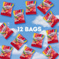 SKITTLES Gummies Original Fruity Gummy Candy  4.2 Oz Bags  Bulk Snacks Pack of 12