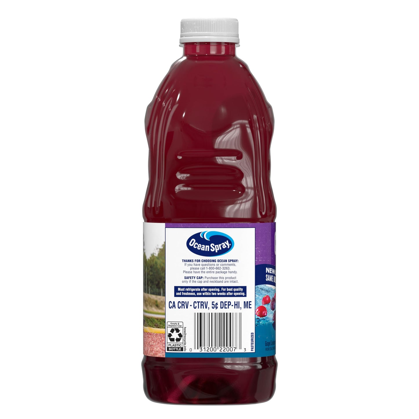 Ocean Spray Cran-G Cranberry G Juice Drink  64 Fl Oz Bottle