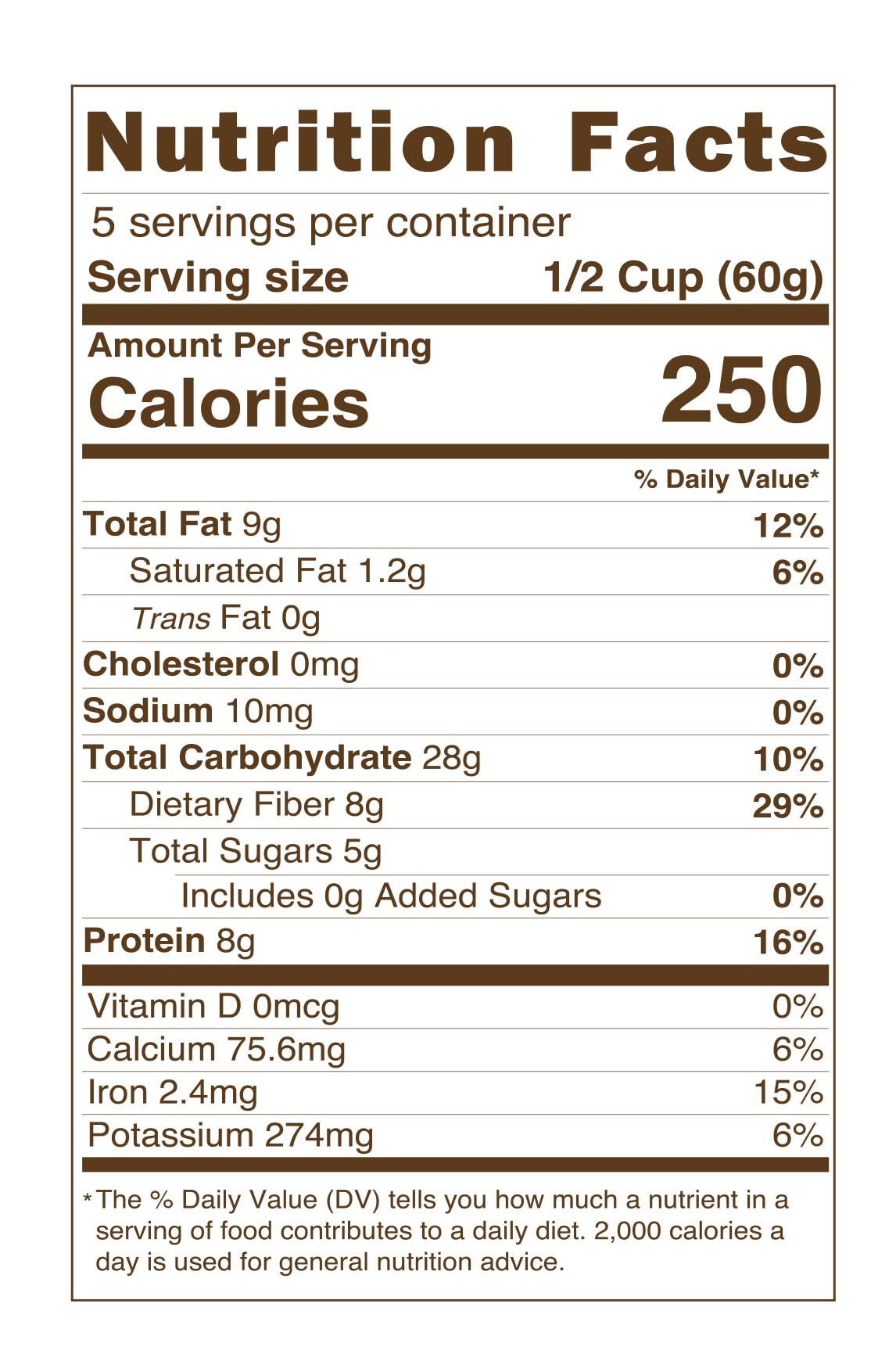 Kartago Granola Cereals 4 Seeds (Chia, Flax, Sesame, Pumpkin), Naturally Sweetened With Date Syrup, Healthy Breakfast, 10.58 Oz,