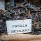 1Lb Pasilla Negro Chilaca Dried Whole Chile Seco Peppers Food Service Size, Chili Pods For Authentic Mexican Food, Heat-Sealed R